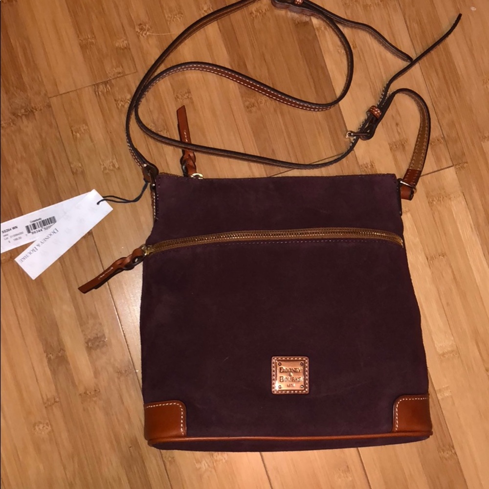 Brand new wine color dooney & Bourke crossbody!